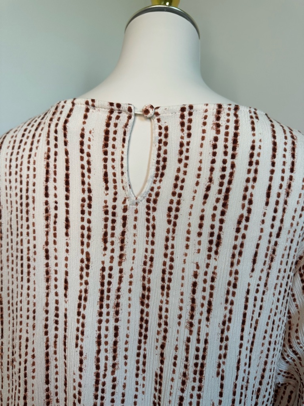 Savanna Jane Cream Blouse with Pink, Turquoise & Orange Floral Embroidery - Picture 6 of 6